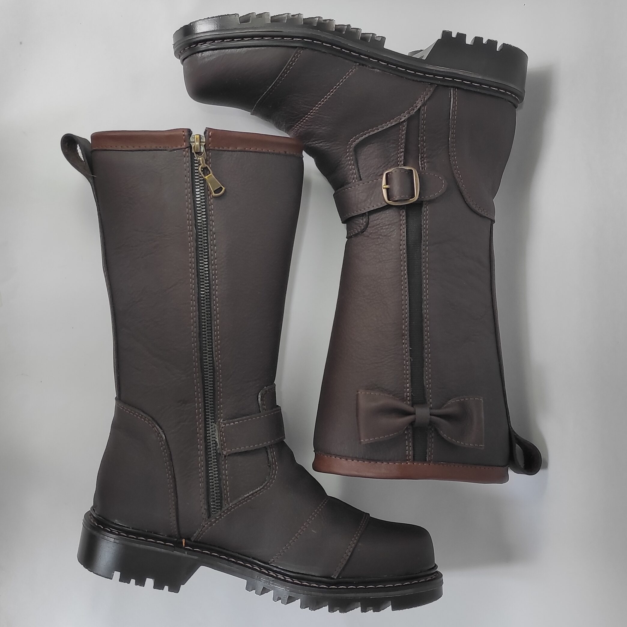 Bota Motera de Caña Alta para Mujer - Kolos Andina Dama - Image 2