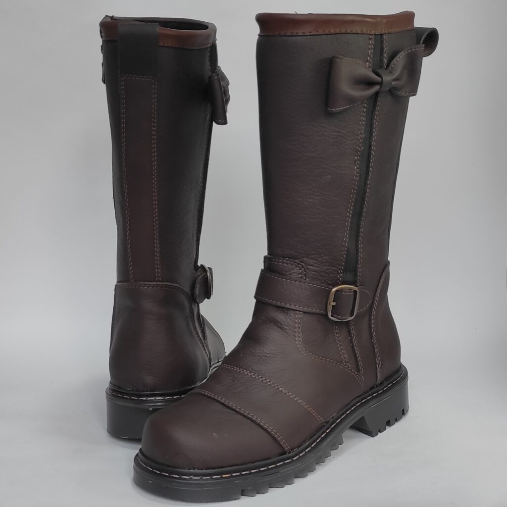 Bota Motera de Caña Alta para Mujer - Kolos Andina Dama
