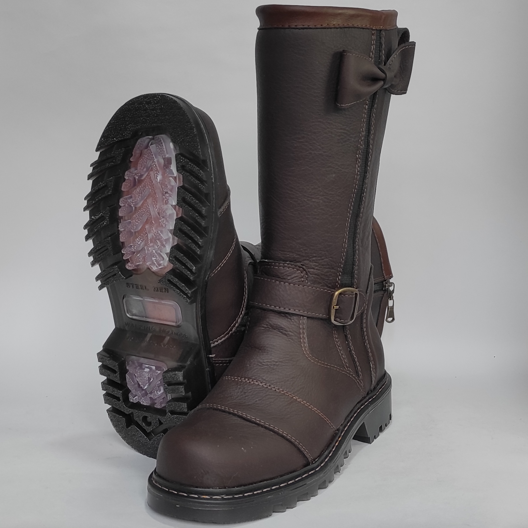 Bota Motera de Caña Alta para Mujer - Kolos Andina Dama - Image 3
