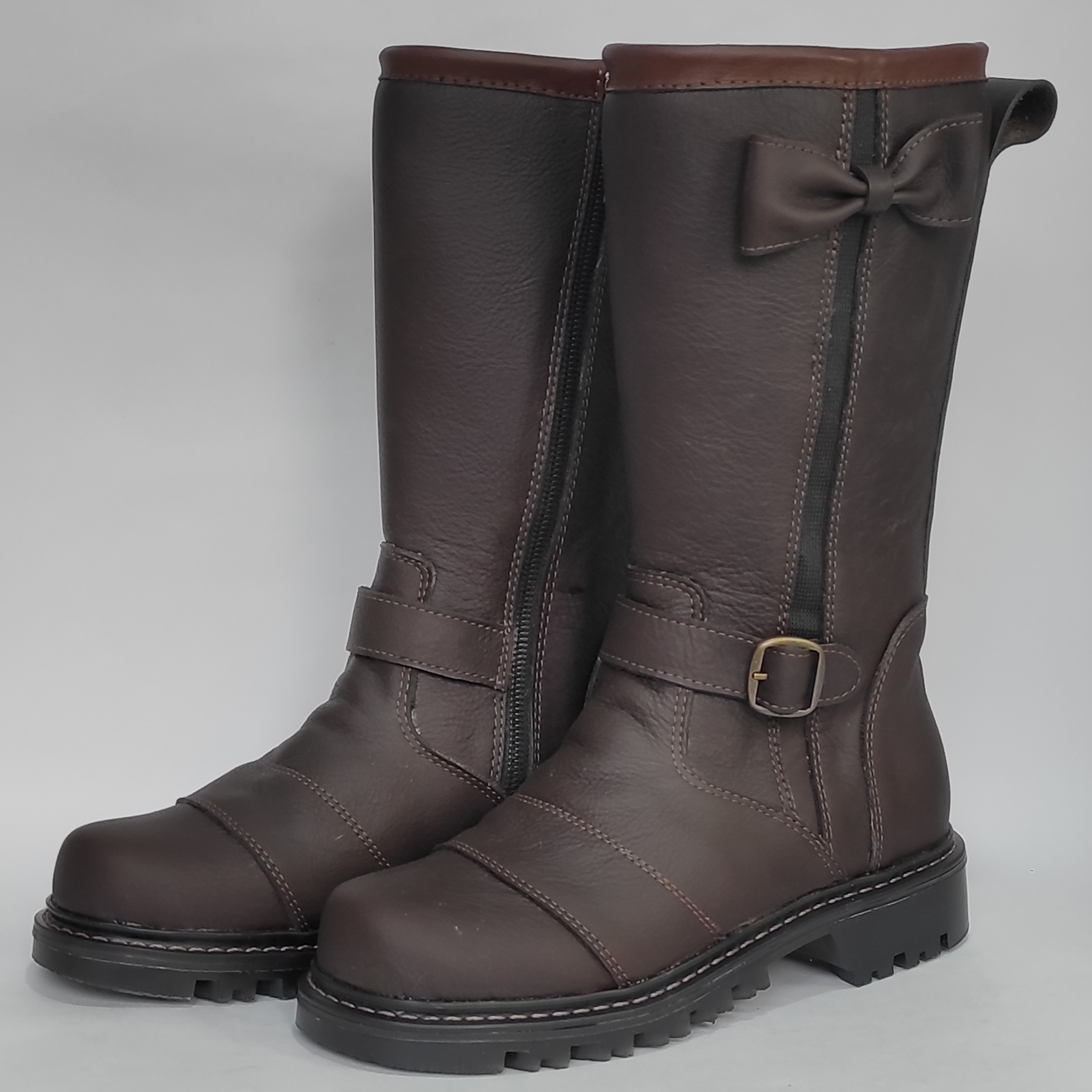 Bota Motera de Caña Alta para Mujer - Kolos Andina Dama - Image 4