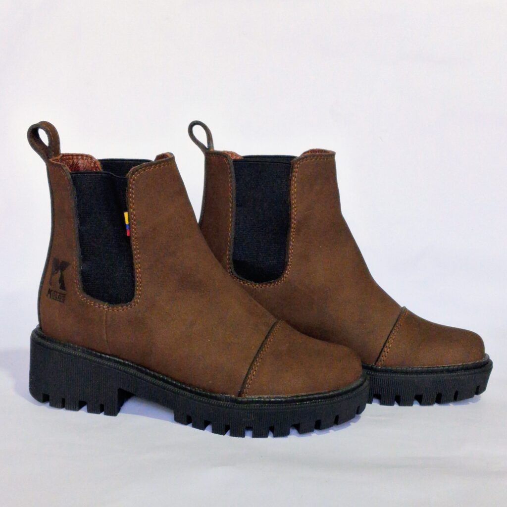 Bota Chelsea en cuero - Kolos Micelio