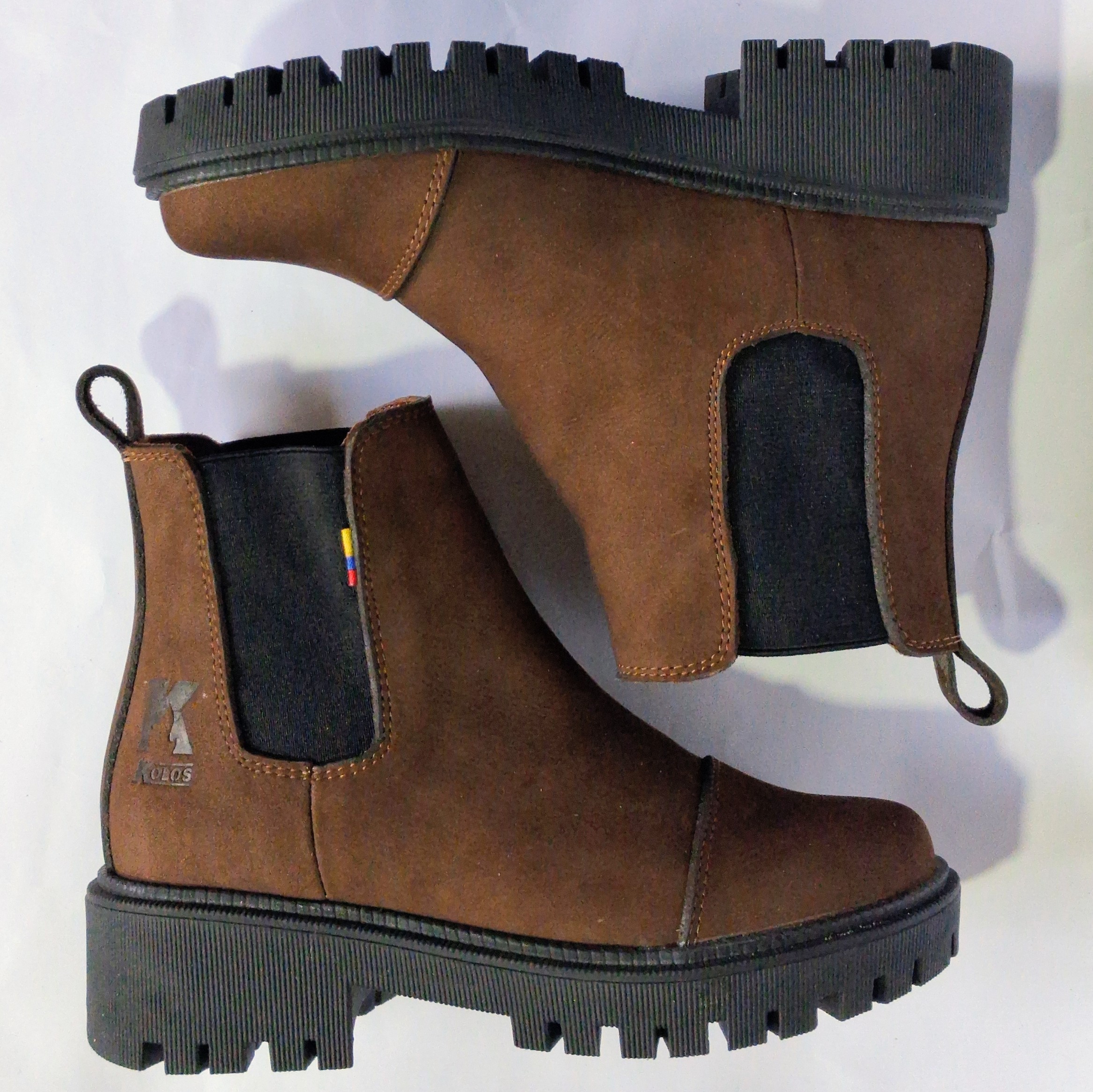Bota Chelsea en cuero - Kolos Micelio - Image 3