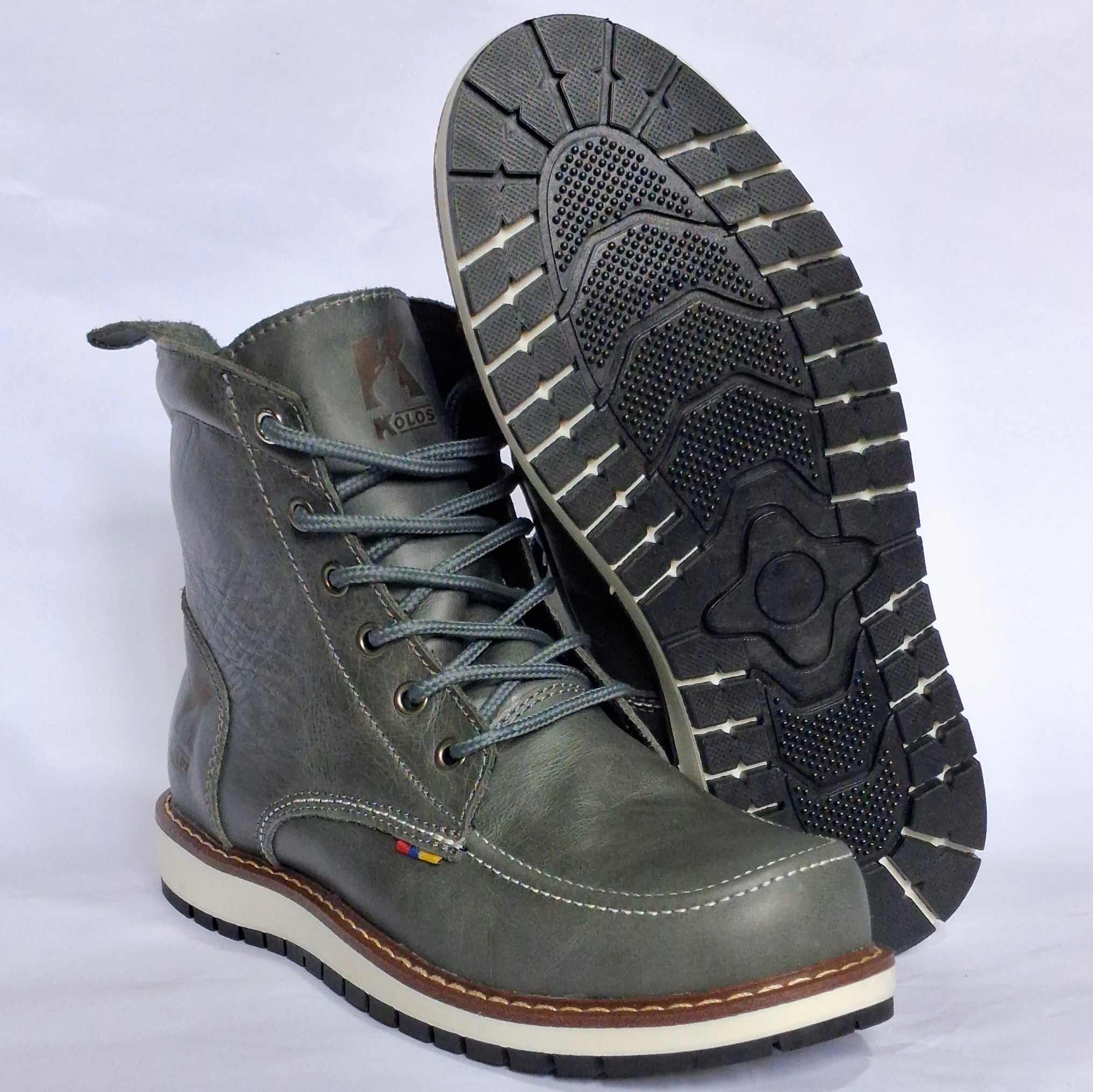 Bota Casual de Cuero para Hombre - Kolos Yarumo - Image 7