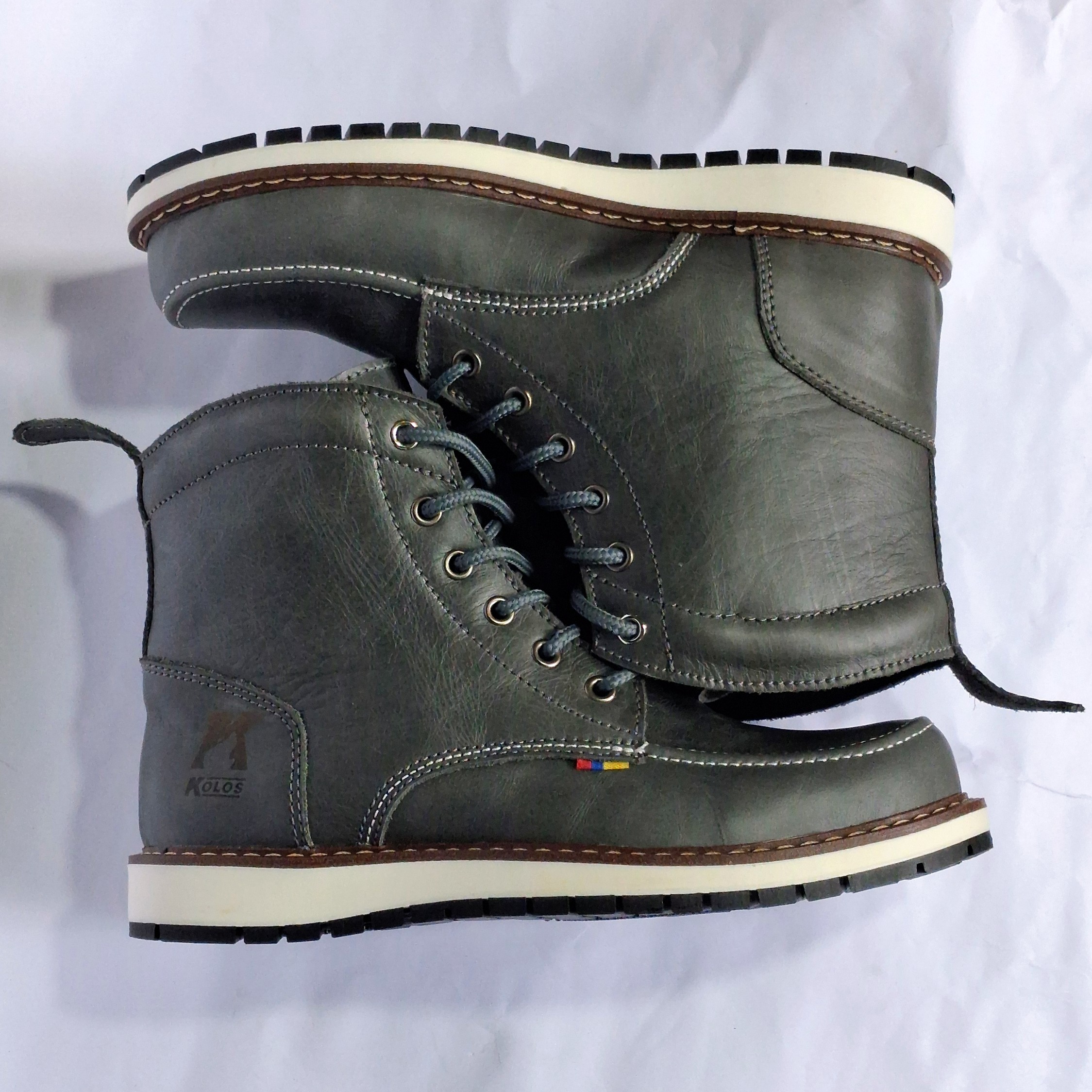 Bota Casual de Cuero para Hombre - Kolos Yarumo - Image 8