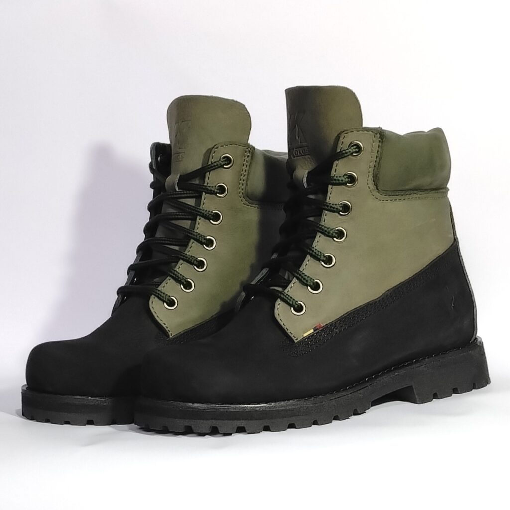 Bota Urbana bicolor en Cuero - Kolos Roble Élite