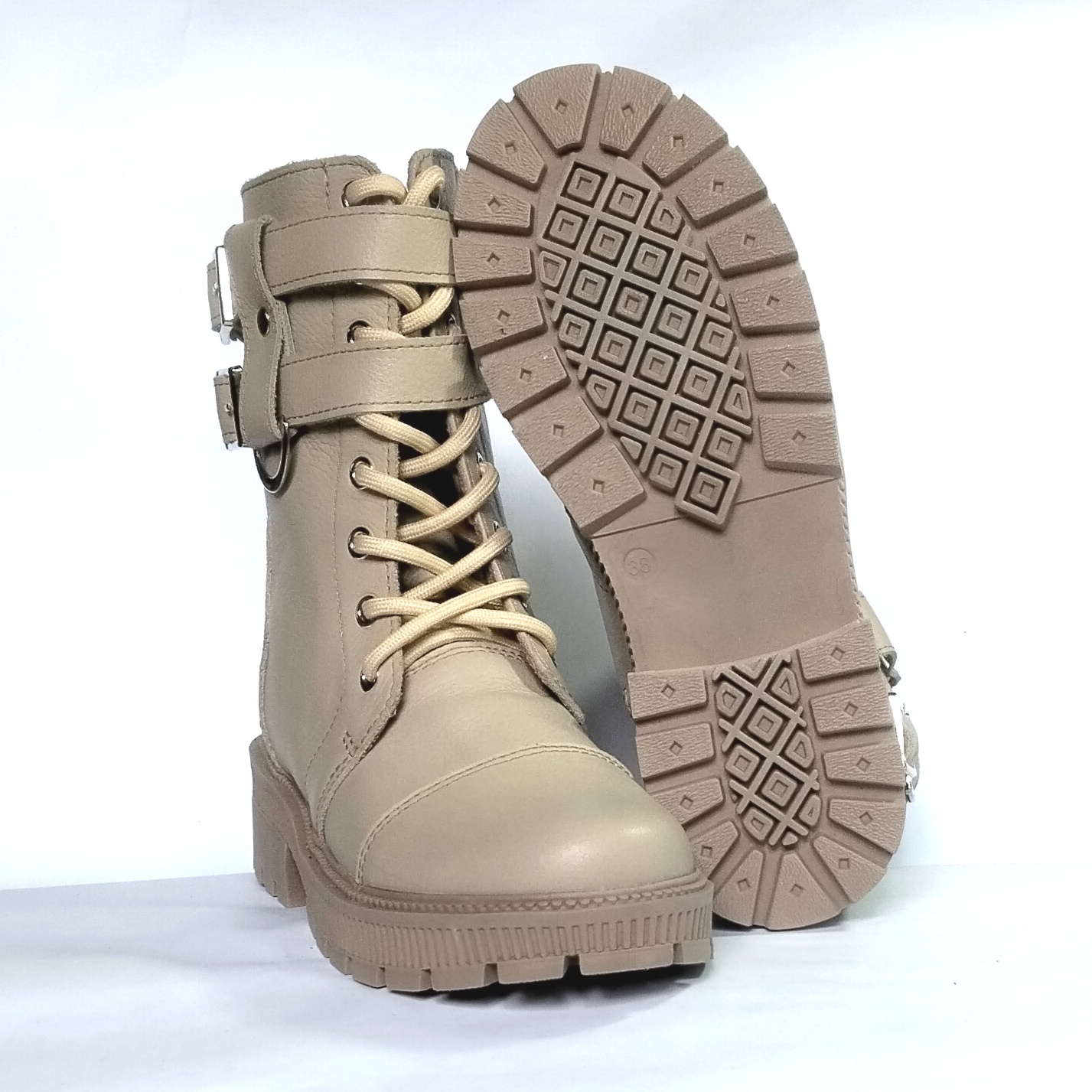 Bota Urbana de Cuero con Correas - Kolos Verbena - Image 2