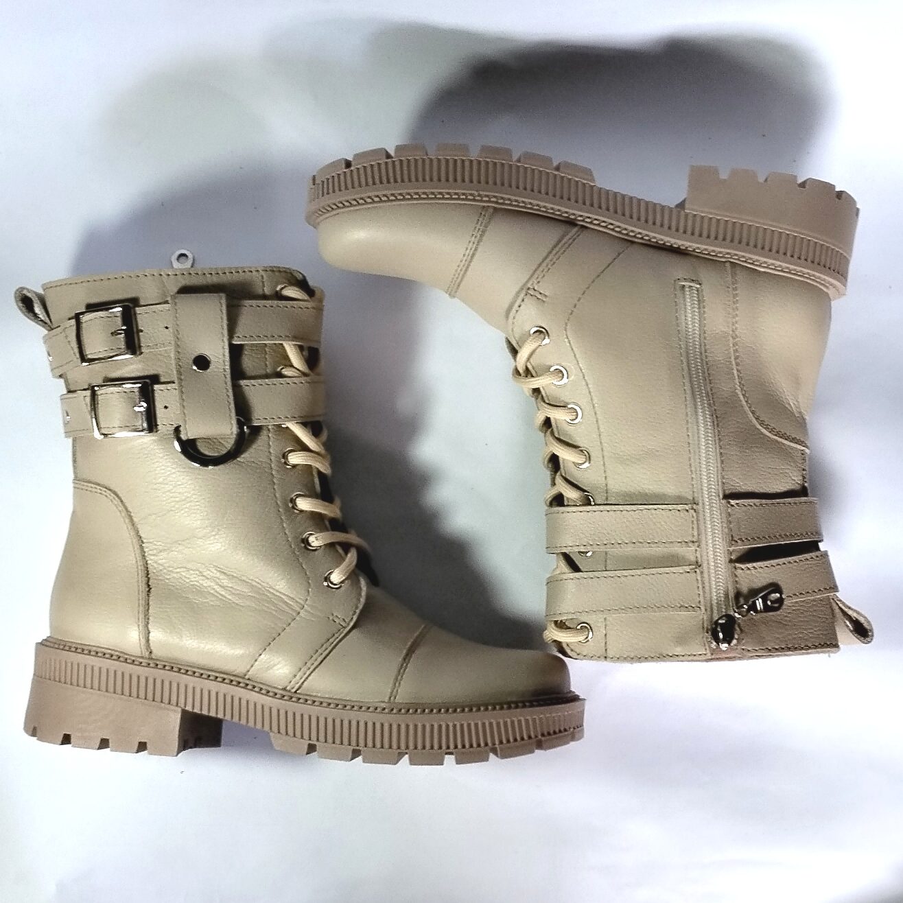 Bota Urbana de Cuero con Correas - Kolos Verbena - Image 3
